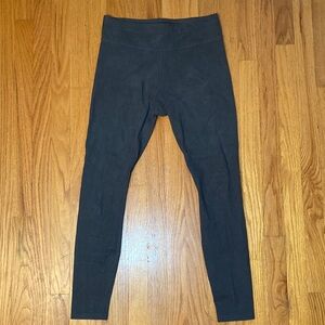 Pact Charcoal Gray Organic Cotton On-the-Go-To High-Waist Leggings - Size M